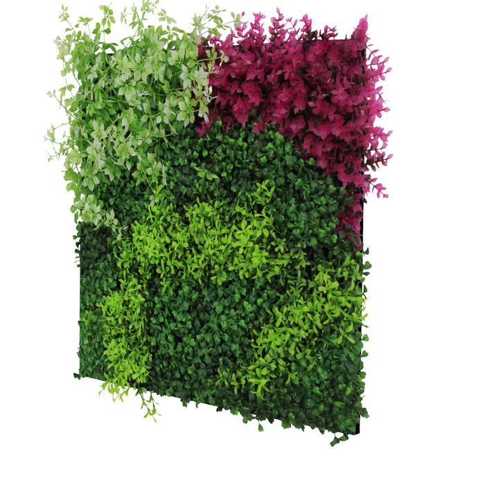 Jangal Modular Wall plantepanel 52 x 52 cm - Pink Mix